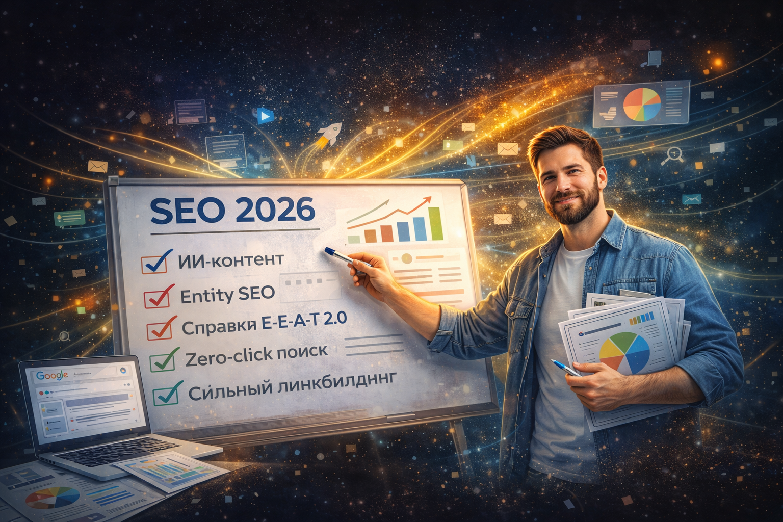 Топ SEO-стратегии 2026: что реально работает и как получать трафик в новой выдаче